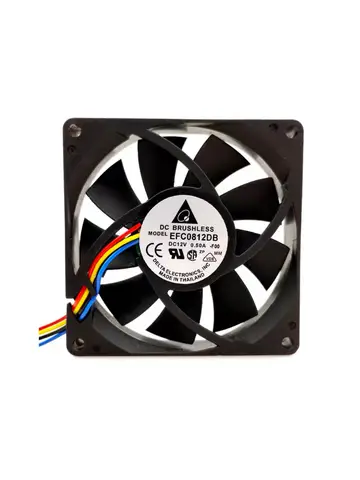 New Original  8CM 80MM 8015 8*8*1.5CM 80*80*15MM 12V 0.5A 4-wire PWM Fan EFC0812DB Cooling fan