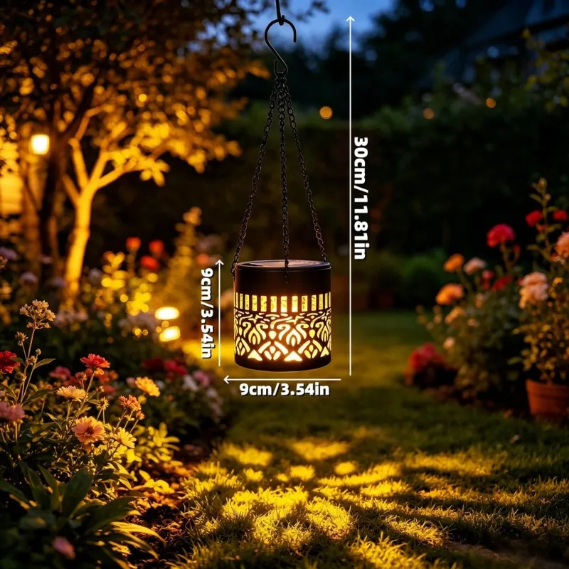 ABHI-Solar Fence Lights Outdoor Solar Powered Wall Deck Step Light