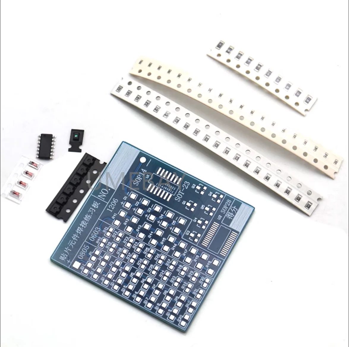 10PCS  DIY SMD Component Welding Board Practice Edition Electrical and Electronic Welding Technology Practice Special Welding Ki