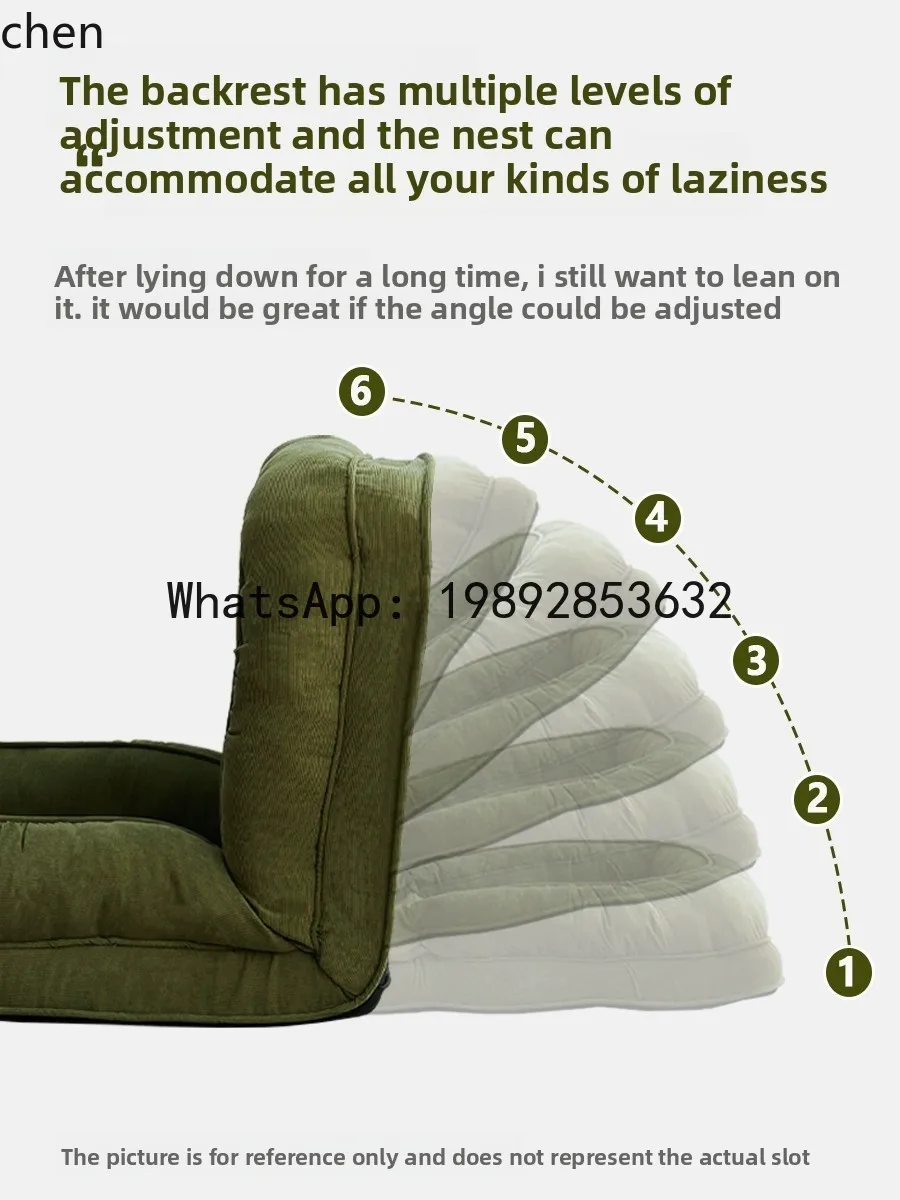 premium lazy sofa reclining sleepable sofa bed folding single leisure chair