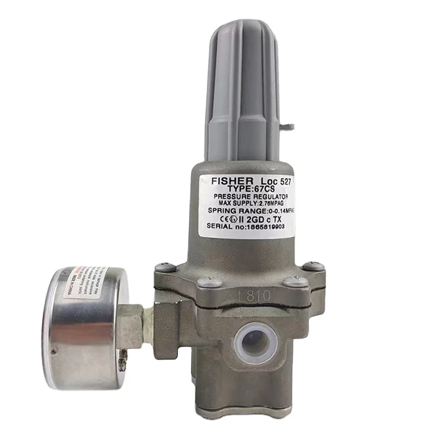 

Автономный регулятор давления Fisher 67CS 1/4 NPT из нержавеющей стали 2025 года