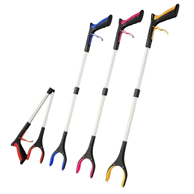 Grabber Reacher Tool Foldable Thickened Litter Picker No Bend Easy Storage for Home Daily Cleaning Tasks