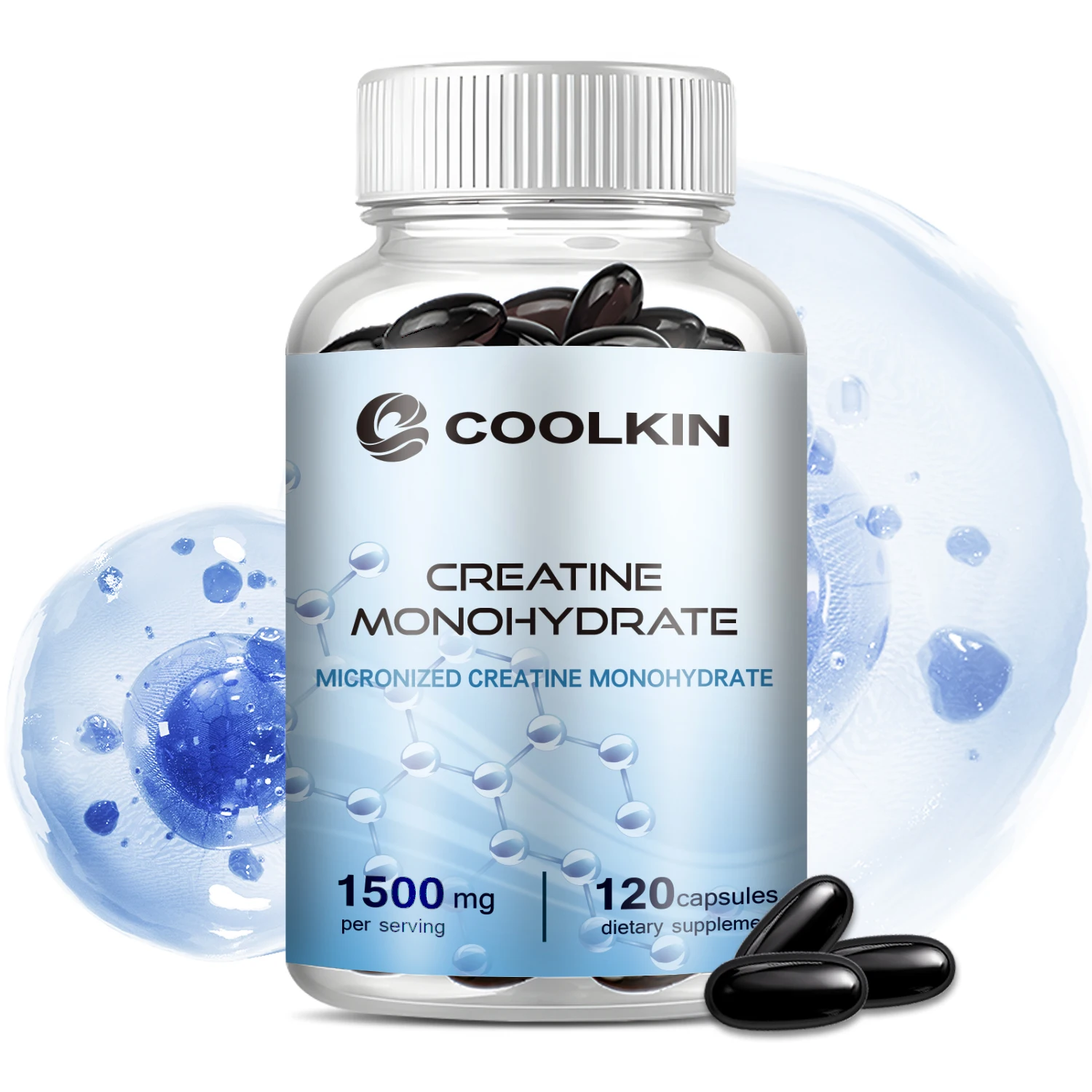 

Creatine Monohydrate - Promote Muscle Recovery, Improve Athletic Performance, Improve Energy Endurance, Increase Muscle Mass