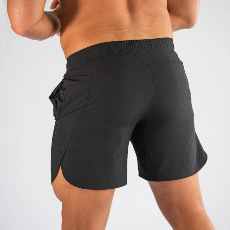 Pantalones cortos deportivos para hombre, Shorts transpirables de secado rápido para entrenamiento de baloncesto al aire libre, tendencia informal,