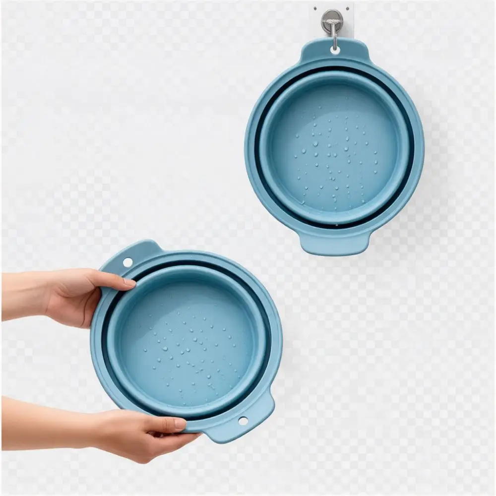 Collapsible Silicone Cooking Pot With Lid Steam Boiler Kitchenware Food Grade Microwave Oven Air Fryer Safe Outdoor Gear