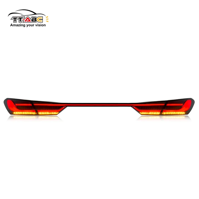 

TT-ABC New Design Led DRL Tail Light for Toyota Camry 2018 2019 2020 2021 2022 with Spoiler Light As BMW Style