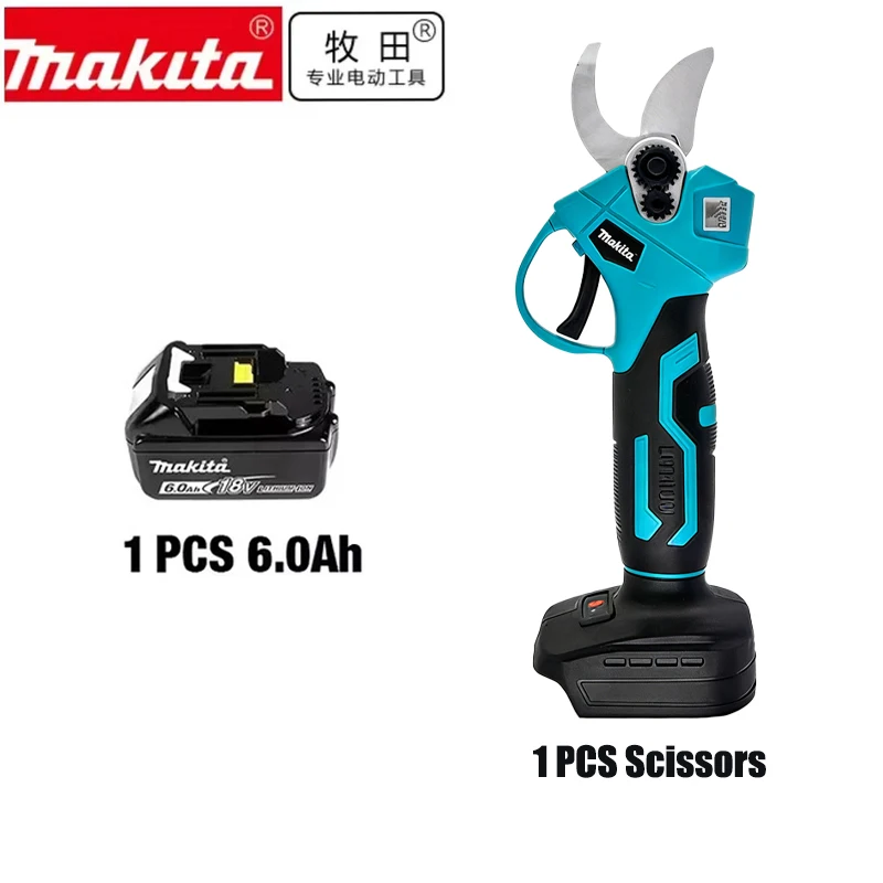 

2026Makita Brushless Electric Scissors Cordless Pruning Shears 18V Multifunctional Fruit Tree Branche Cutter Garden Tool