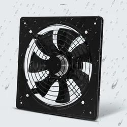10 inch Metal Exhaust Fan High Speed Air Extractor Window Ventilation Fan for Kitchen Ventilator Axial Industrial Wall Fan 220V