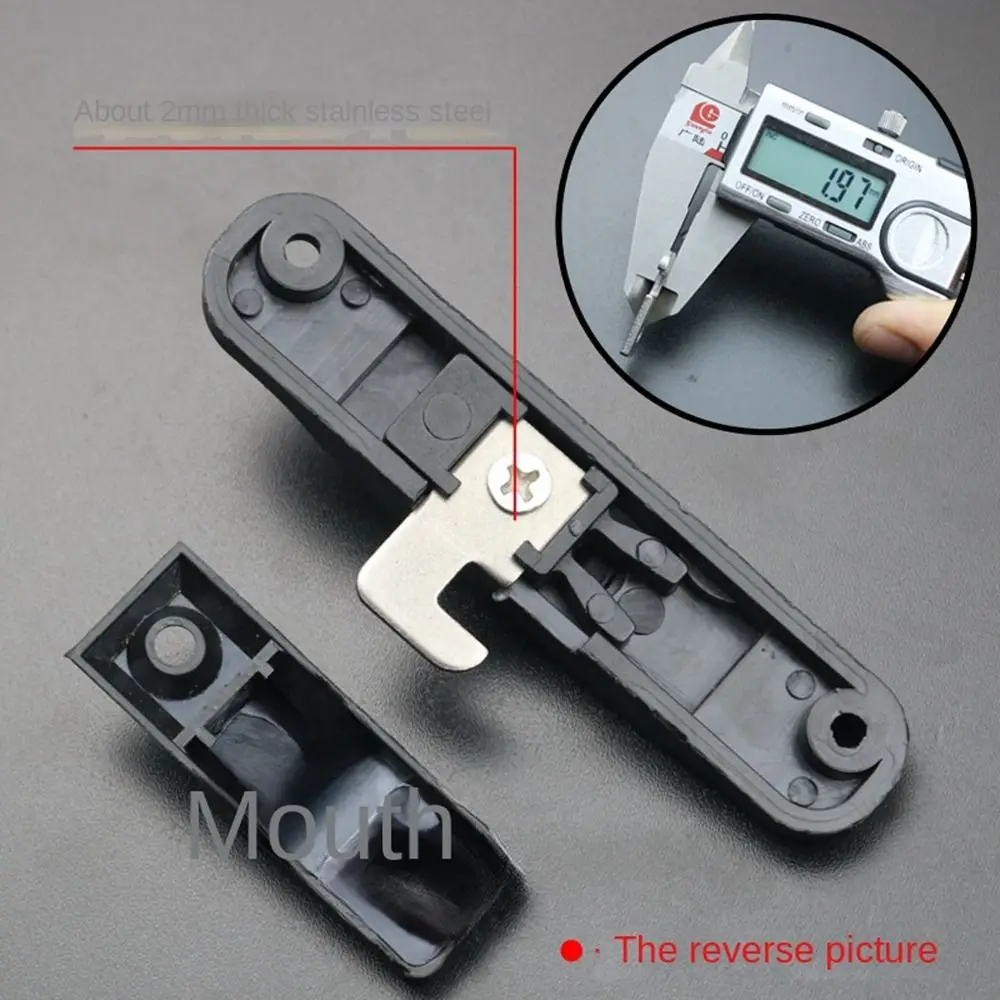 Spring Sliding Pull Door Lock Anti Theft Door lock buckle Aluminium Alloy Push-Pull Window Hook Lock Door Window Hardware