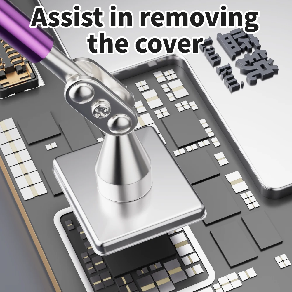 فاصل طبقة مقاوم للانفجار مغناطيسي قوي جديد Lanrui G4 يفصل بسرعة اللوحة الأم 340 °   سرج مغناطيسي قوي