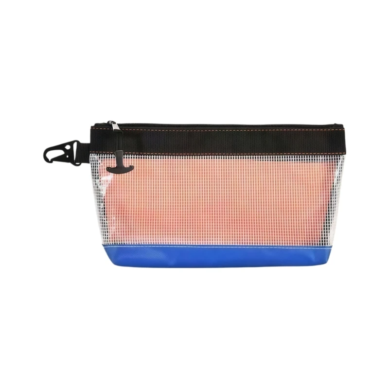 02DC Clear Storage with Zippers for Fasteners and Repair Gear