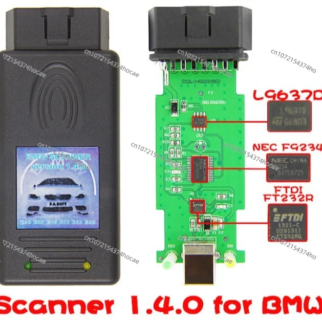 Scanner For  E38 E39 E46 E53 E83 E85 Serie 3 5 7 X5 X7 Version 1.4.0 Unlock For Window Diagnostic Tools Code Reader