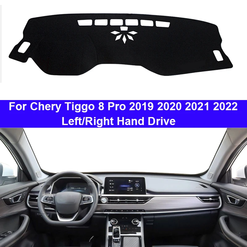 Car Inner Dashboard Cover For Chery Tiggo 8 Pro 2019 2020 2021 2022 Dash Mat Carpet Cape Sun Shade Dashmat Pad