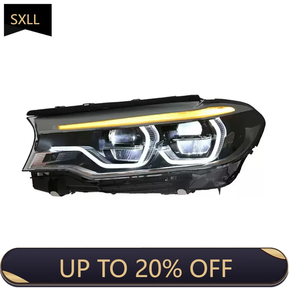 

SXLL G30 2017-2020 525i 530i 535i F90 Светоизлучающие диодные фары Высокие и низкие дневные ходовые огни Сигнальный луч света Аксессуар