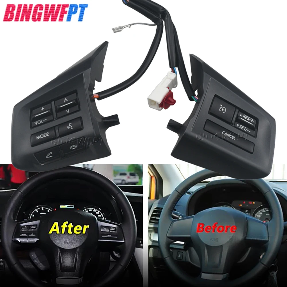 

NEW Steering Wheel Volume Sound Button 83154-AJ180 83154AJ180 83154 AJ180 For Subaru XV Crosstrek Forest 2013-2014