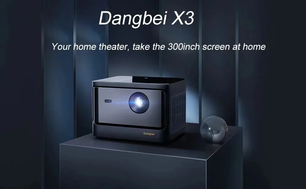 Dangbei X3/X3 Air Laser Projector Full HD 3200 ANSI Support 4K Home Theater Beamer With 3D Smart TV Projector