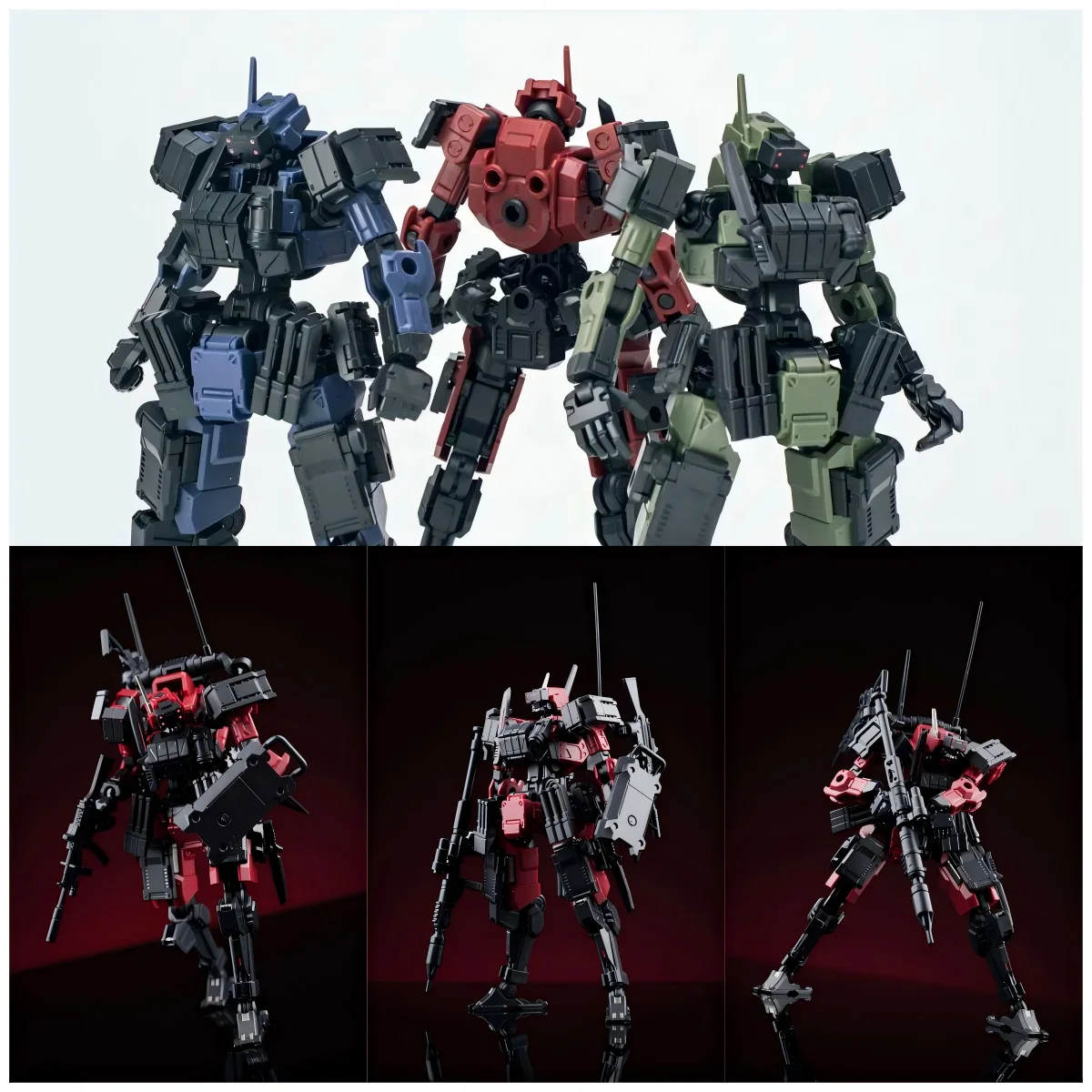 Sheik Mainland 1/18 3MIN Projekt FENRIR A6 Typ Szturmowy Modularny Odłączany Zestaw Modelu Mecha z Pancerzem do Kolekcji i Ekspozycji Sci-Fi — 2