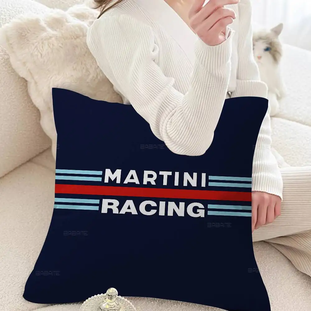 M-Martinis سباق وسادة هدية ديكور غرفة نوم المنزل أريكة غطاء وسادة السيارة 45x45 #3