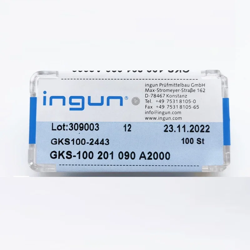 100 шт., пружинный щуп GKS100 201 090 A2000/A3000, 1,36 мм