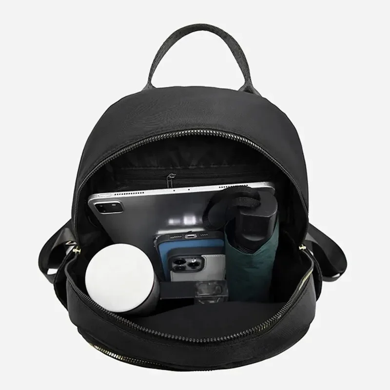 حقيبة ظهر عصرية للنساء من النايلون عالي الجودة، حقيبة ظهر كبيرة للسفر، حقائب مدرسية كبيرة للمراهقات، حقيبة كتف