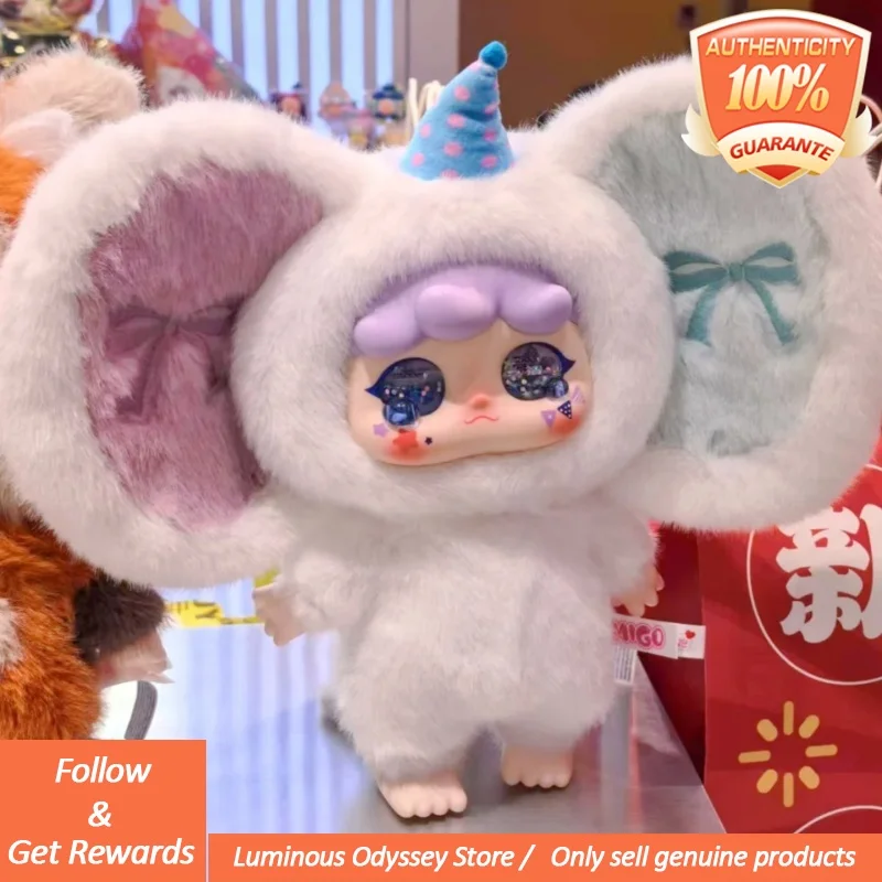 

Genuine Baby Three Migo 400% Give Yourself A Hug Series Blind Box Plush Doll Mystery Box Collecting Girl Surprise Gift Ornamen