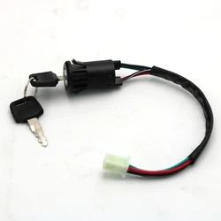 1pcs Motorcycle With Wire Ignition Switch Key Start Switch Door Locks ATV For Suzuki For Honda 50cc-250cc