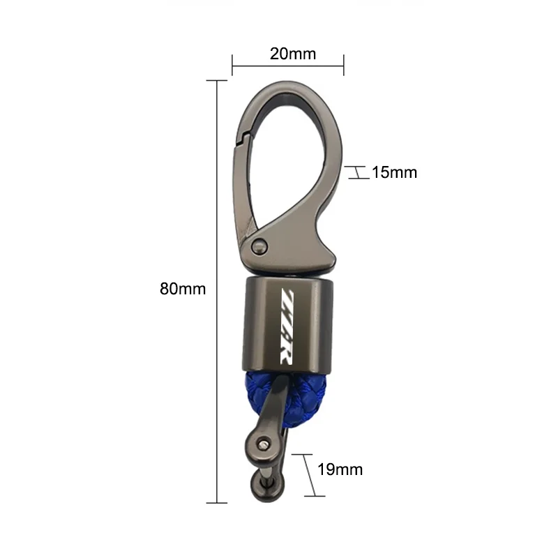 Для Kawasaki ZZR250 ZZR600 ZZR1200 ZZR1400 ZZR 250 600 1200 Аксессуары для мотоцикла плетеный Канат брелок металлический брелок