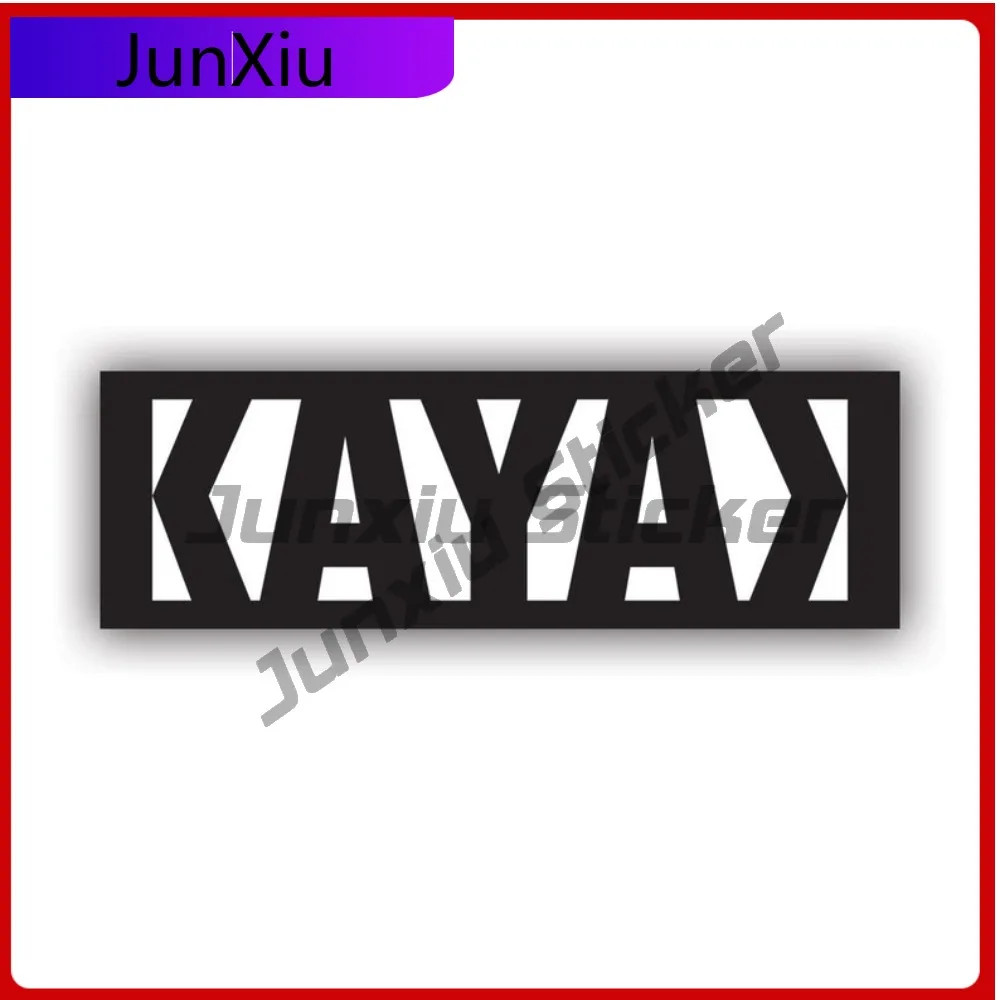 

Bold Palindrome Kayak Sticker Decal American Made Uv Protected Kayaking Yak Kayaker Watercraft Graphic Vinyl Sticker Durable