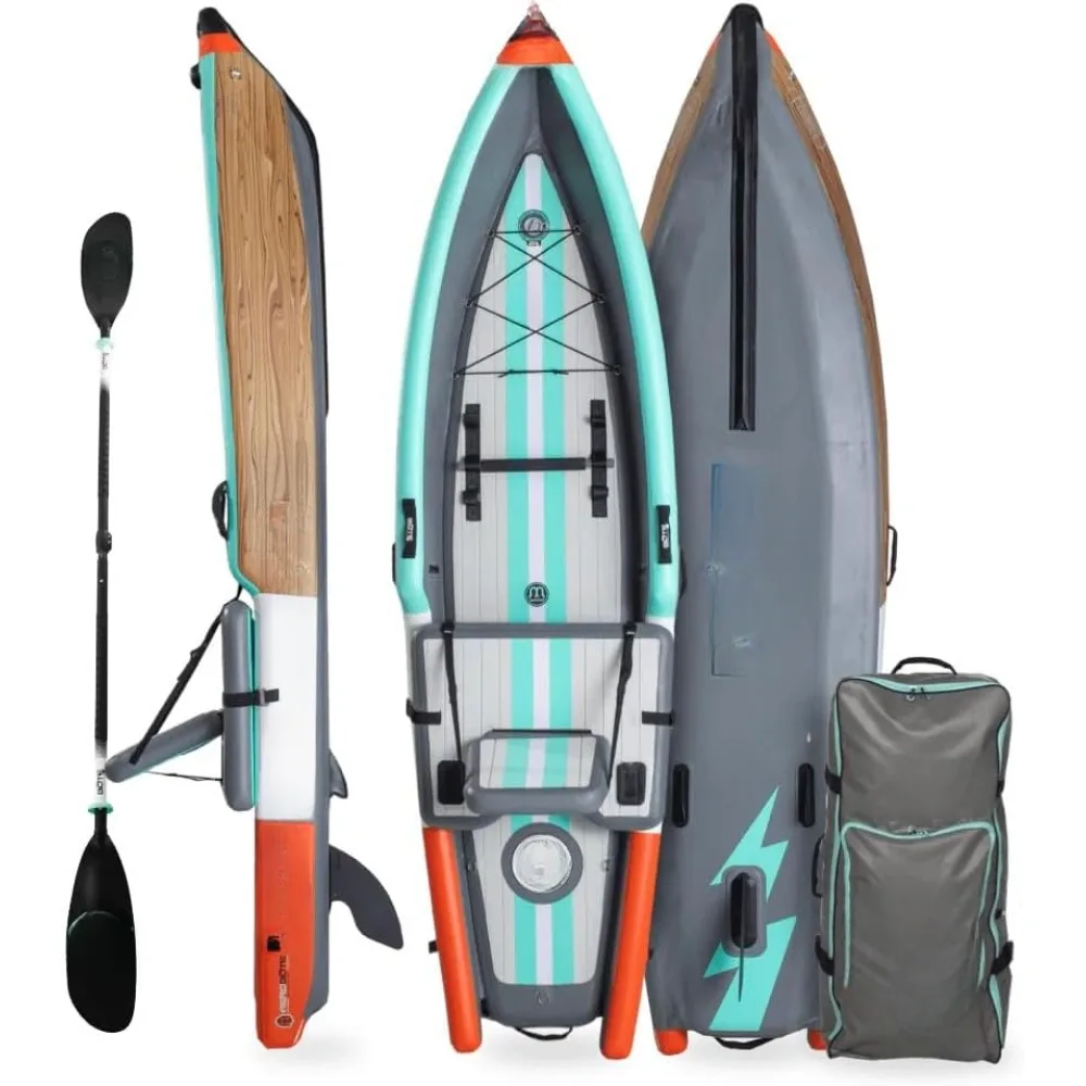 

Inflatable compatible kayaks for adults and children, including travel bags, blow-off kayaks, recreational fishing, hunting