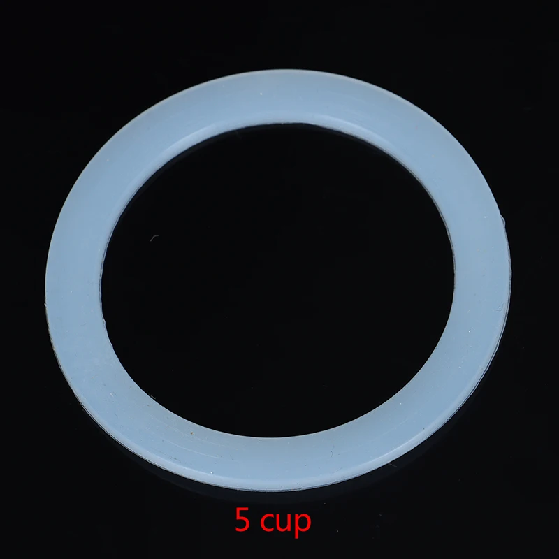 HMA73-1Pc Silicone Seal Flexible Gasket Ring For Moka Pot Espresso Kitchen Coffee Makers