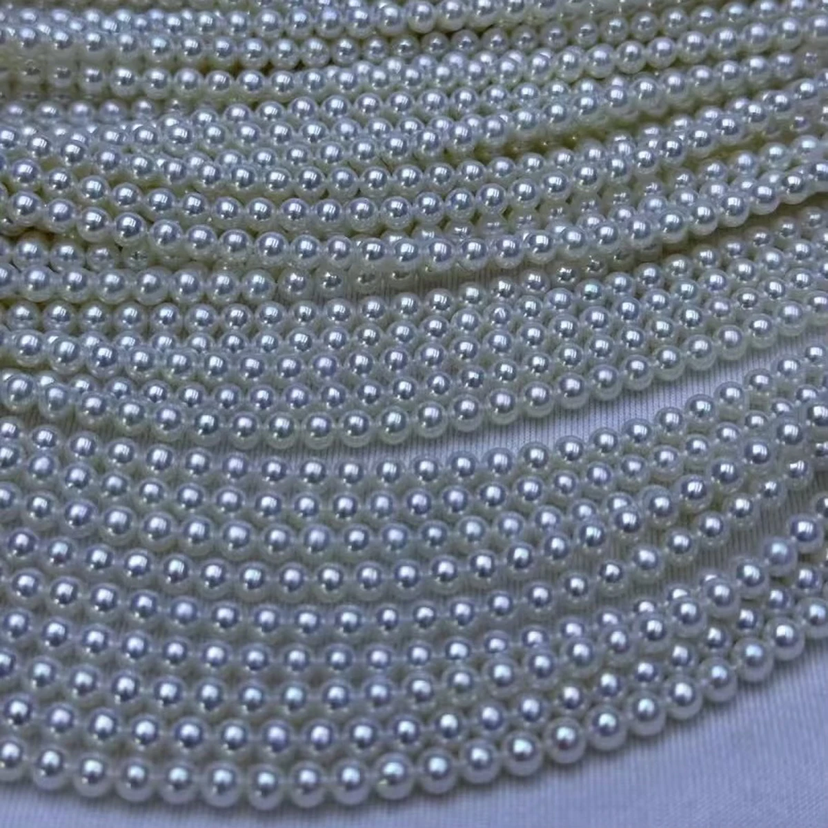 AAAA Round Pearl Natural Freshwater Nearly Round Pearl For Jewelry Making DIY Necklace Earrings Bracelet Accessory Length 36cm