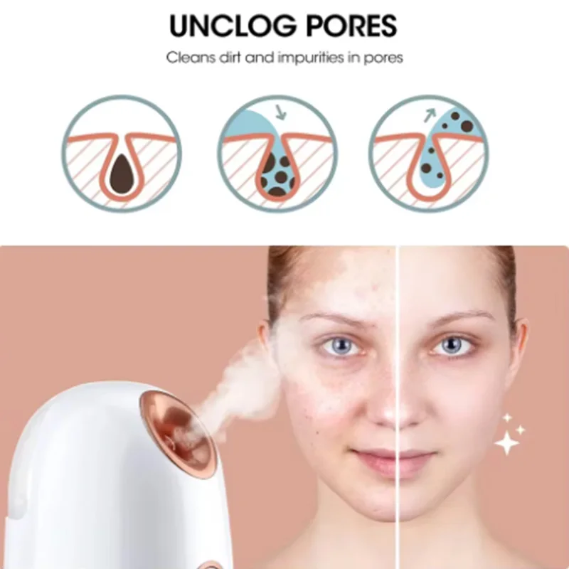 Gesicht heißen Nebel feuchtigkeit spendende Reinigung Poren klar Mitesser Akne Innen be feuchter Home Spa-System Spray Haut Gesichts dampfer