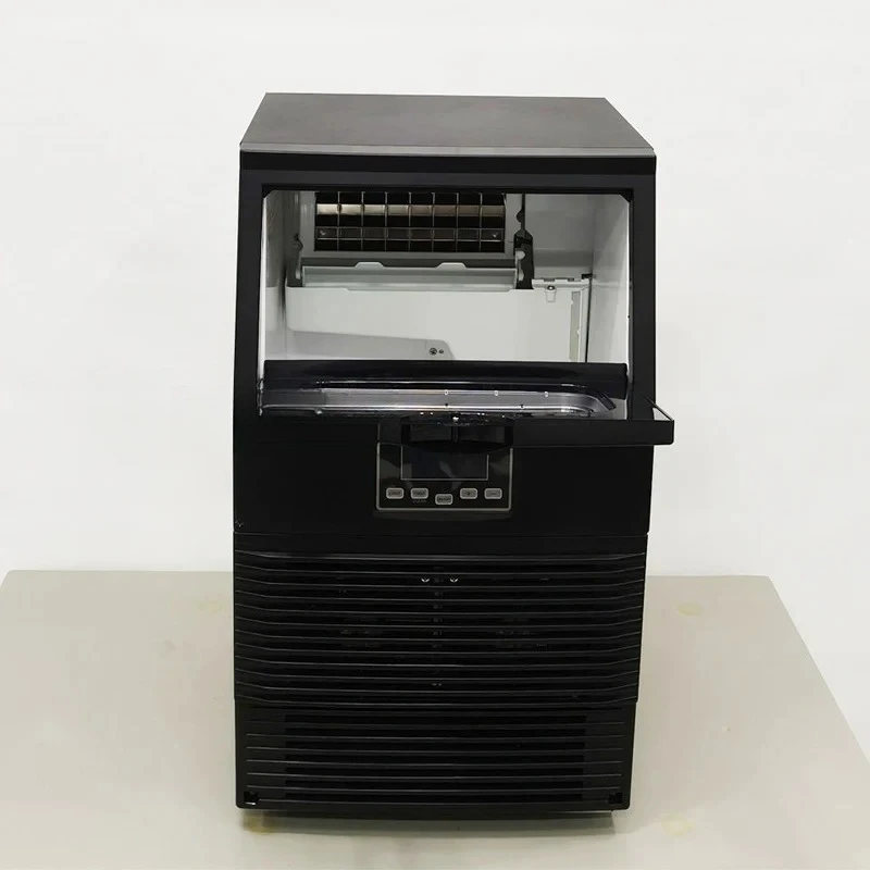 Portable Countertop Commercial Kitchen Refrigeration Equipment-Ice Maker for Home Kitchen Office Bar Party