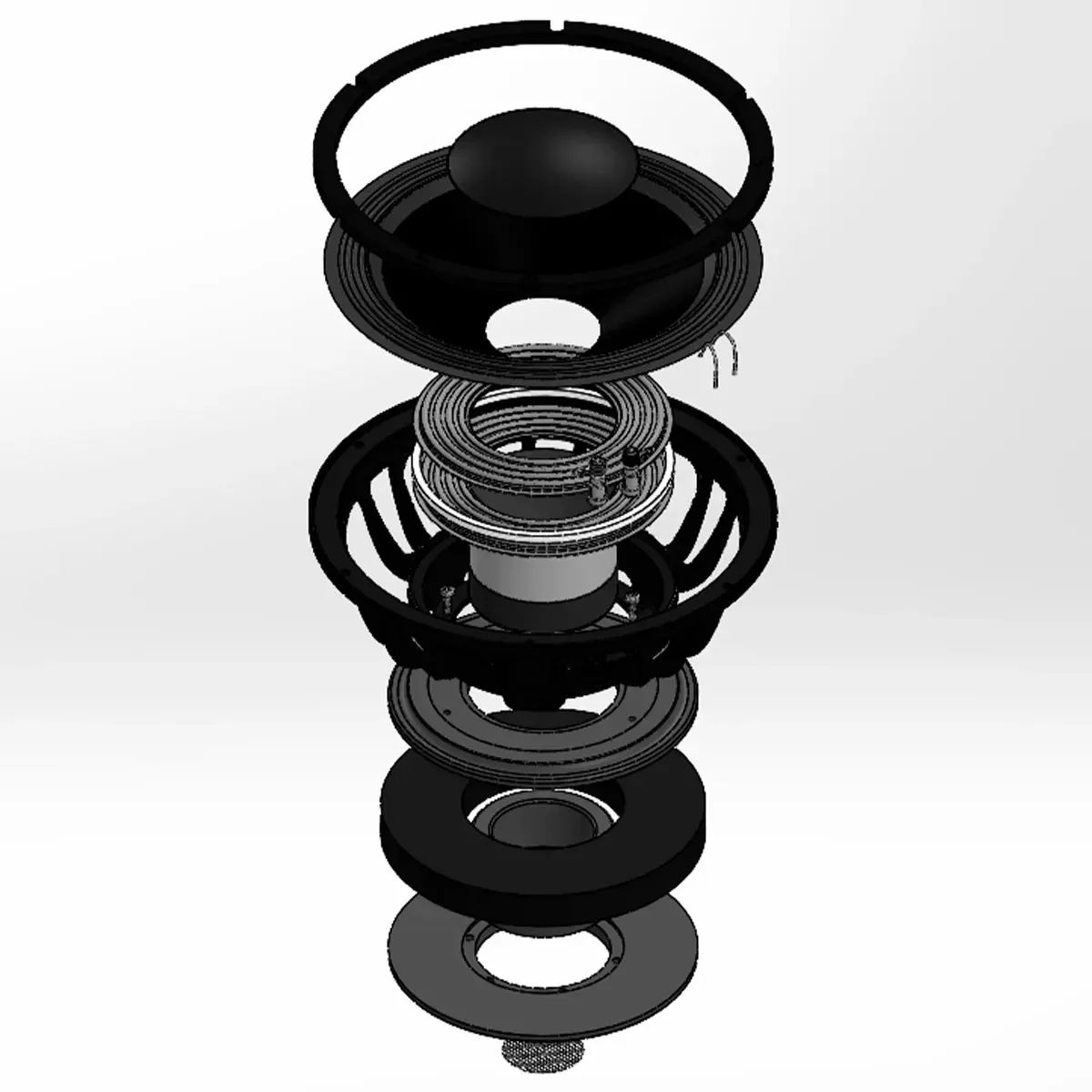 Taramps 12 "THUNDER 3K7 4 أو 8 أوم مكبر صوت للسيارة 1850 واط Rms 3700 واط ماكس مكبر الصوت 12 بوصة مسابقة صوت السيارة #6