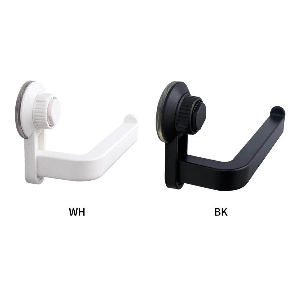 Wall-mounted toilet paper holder with suction cup bathroom kitchen vacuum adsorption nail-free wall waterproof moisture-proof