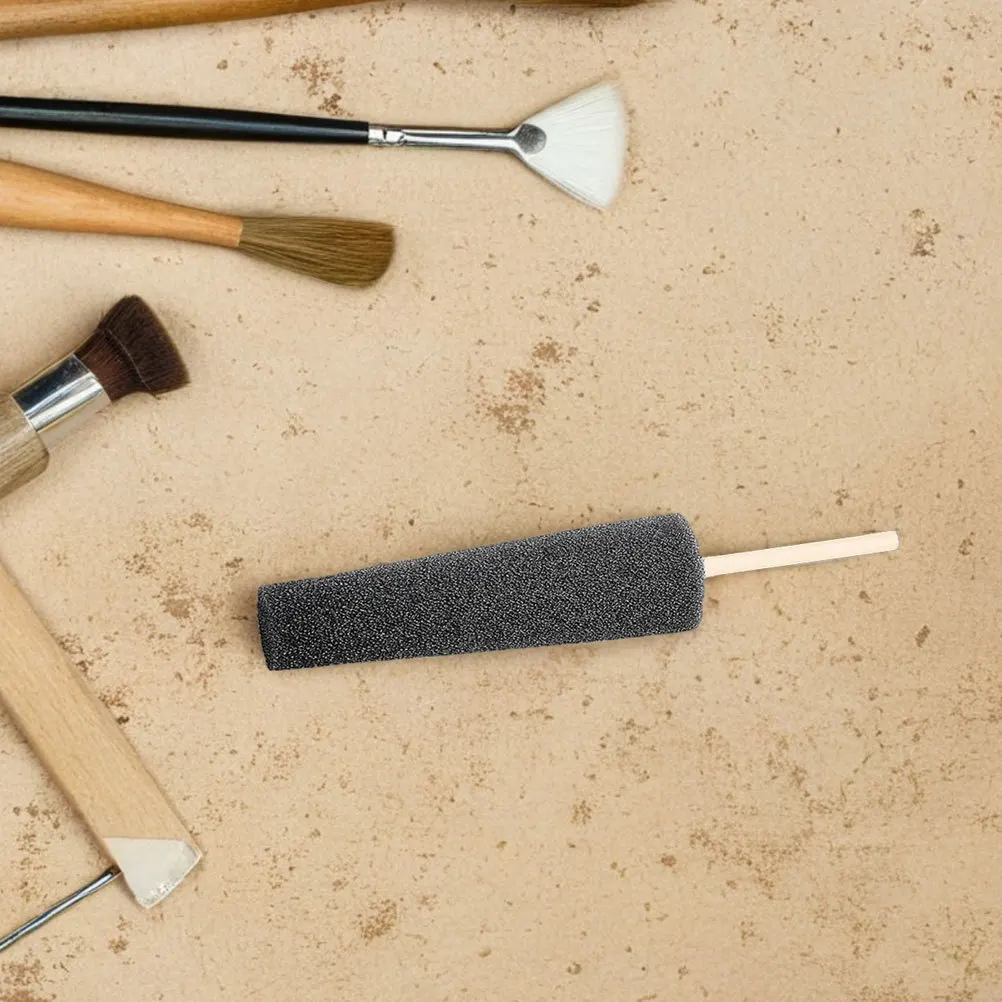 

2pcs Ceramic Sponge Carving Tools High Water Absorption Pottery Shaping Sponges For Clay Throwing Wheel Trimming Projects