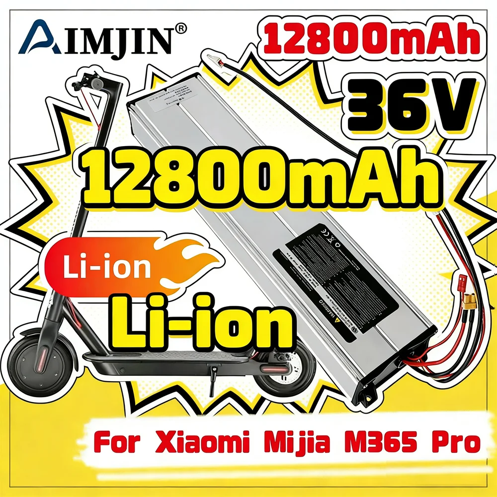 

36V, 12800mAh For Original Xiaomi M365 PRO / PRO 2 Electric Scooter Lithium Battery