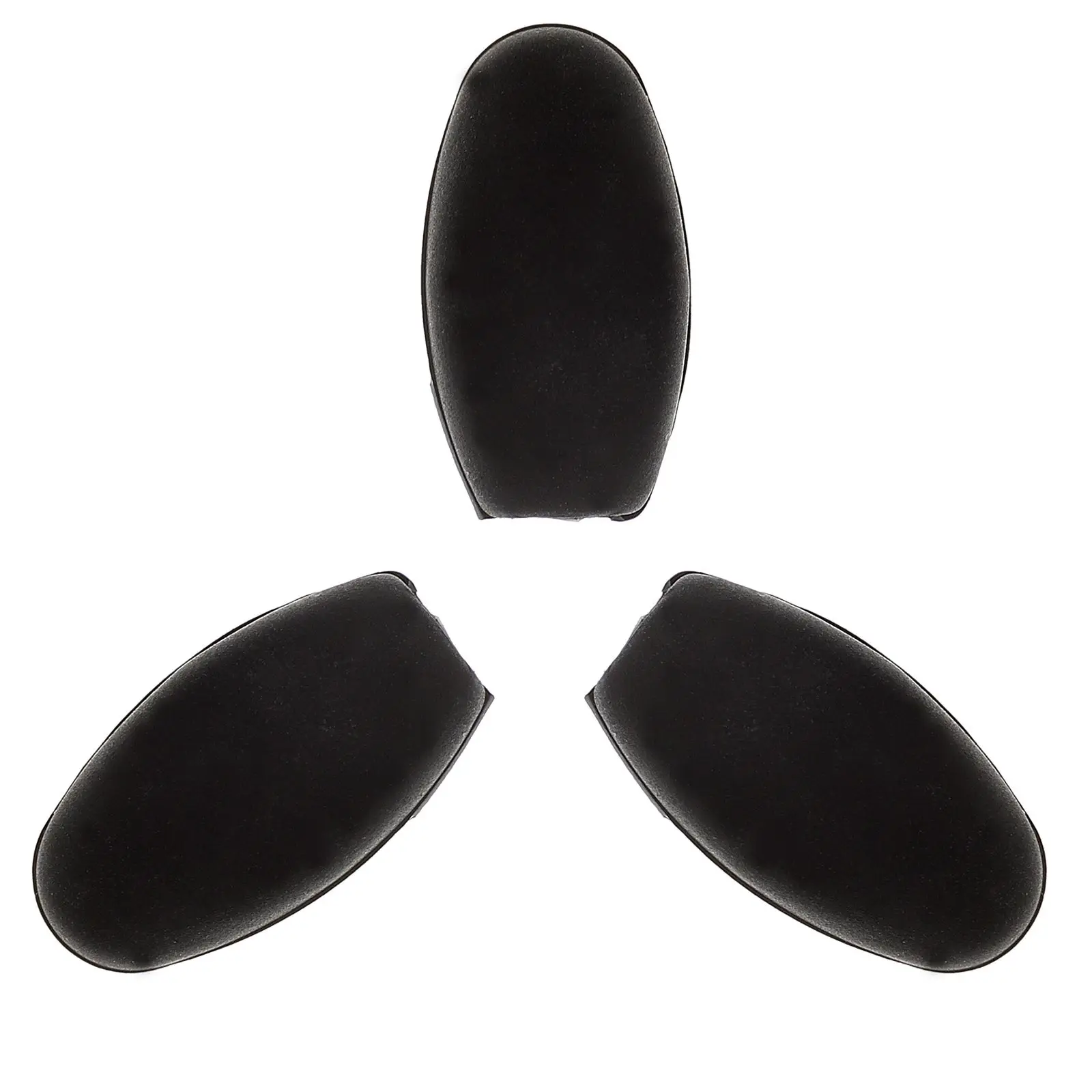 

3 Pcs Saxophone Side Key Pad Rubber Small Size Easy Clean Protective Cover Accessories Music Instrument Part Palm Button