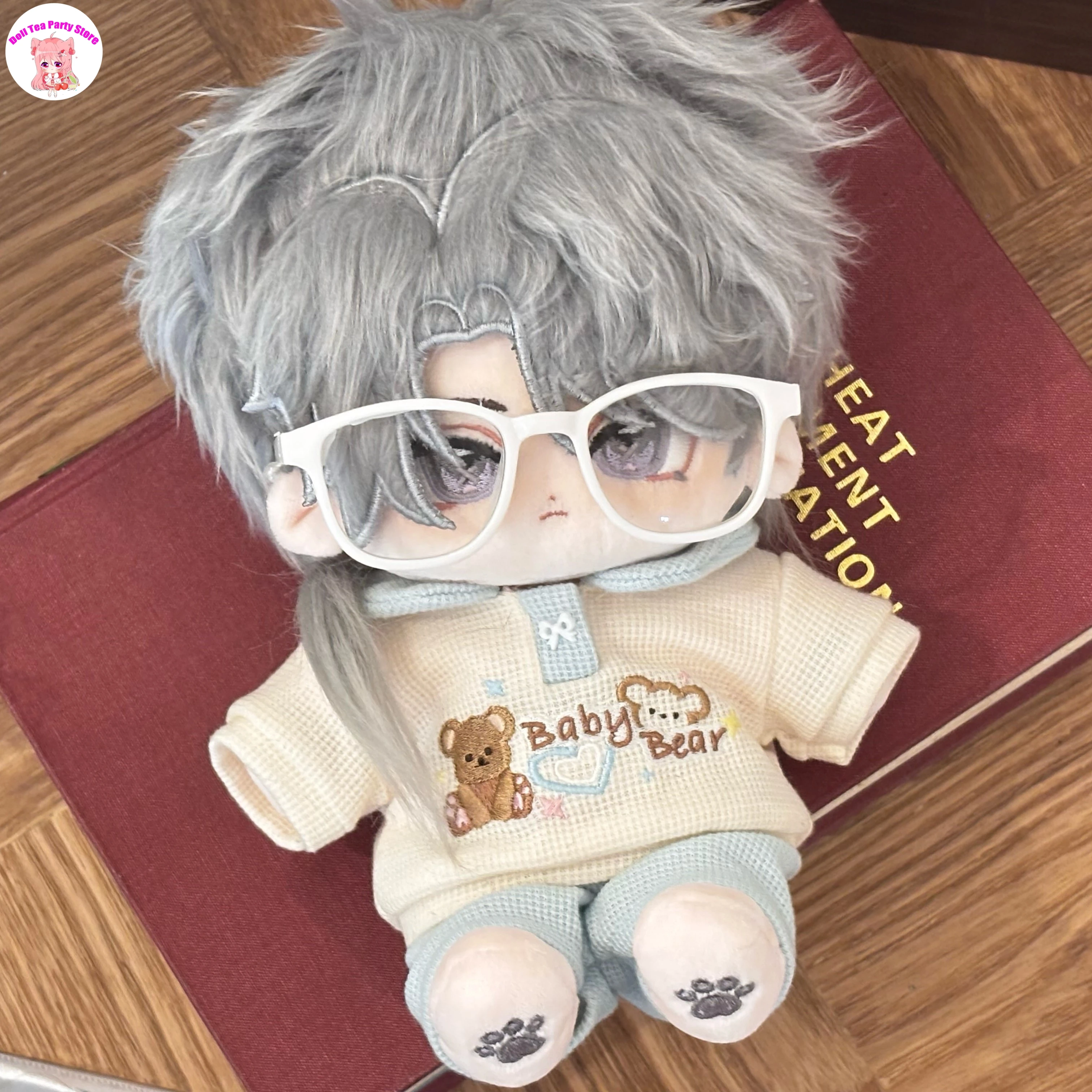 

Красивый Мальчик Плюшевая Кукла Тело Эзоп Карл Бальзамировщик Аниме Identity V Одежда Плюшевые Игрушки Фигурки Рождественский Подарок 20см