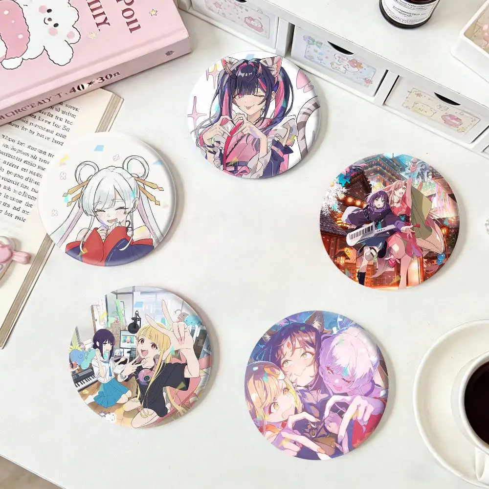 

Cosmic Princess Kaguya Badges Niche Design Brooch for Backpack Lapel Pins Creative Accessories