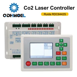 QDHWOEL Ruida RDC6442S/G RDC6445G Co2 Laser Controller for Laser Engraving and Cutting MachineRD Control System