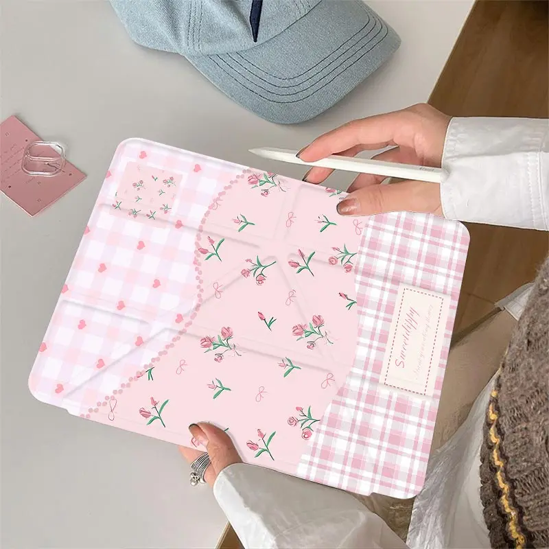Anti-Bending 3+Y Fold Case For OPPO PAD 2/3 11.6 PAD5/6 12.1 OPPO PAD Air2 11.4 OPPO PAD Air 5 12.1 OnePlus PAD2 12.1
