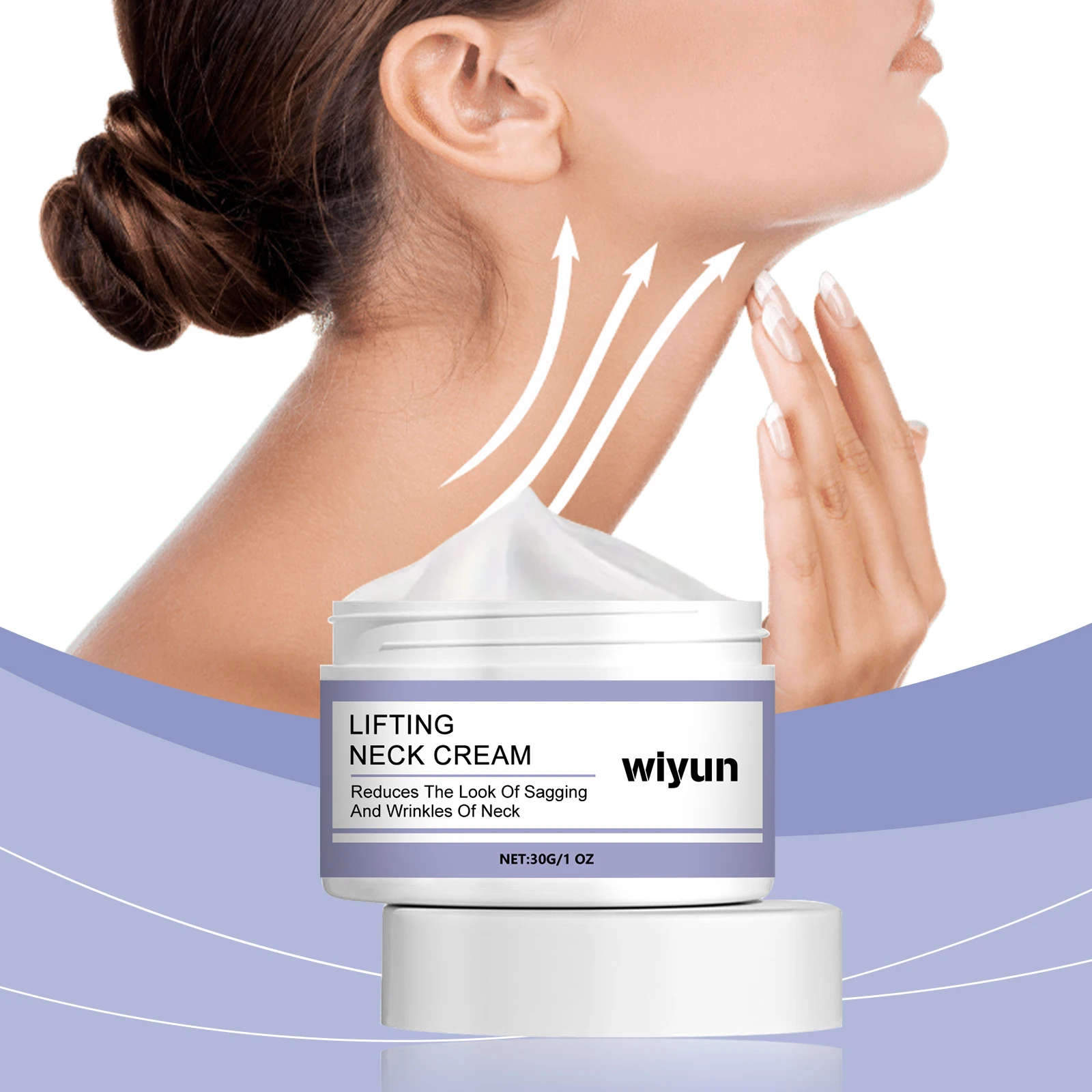 

Neck Tightening Cream Reduce Wrinkles Lifting Neck Fade Fine Lines Anti Sagging Smoothing Moisturizing Neck Rejuvenation Cream