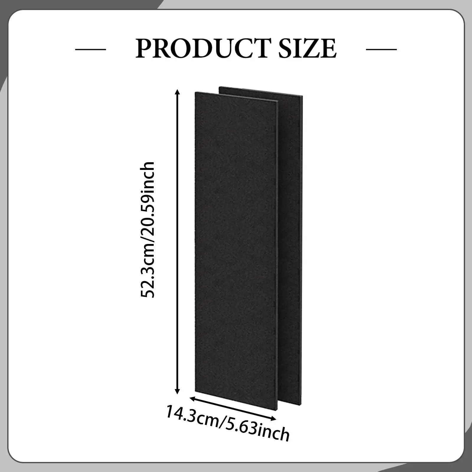 Household Pre Filter Air Cleaner Parts Activated Carbon Replacement Filter for HFD070 HFD120 HFD120 Office Bedroom Nursery