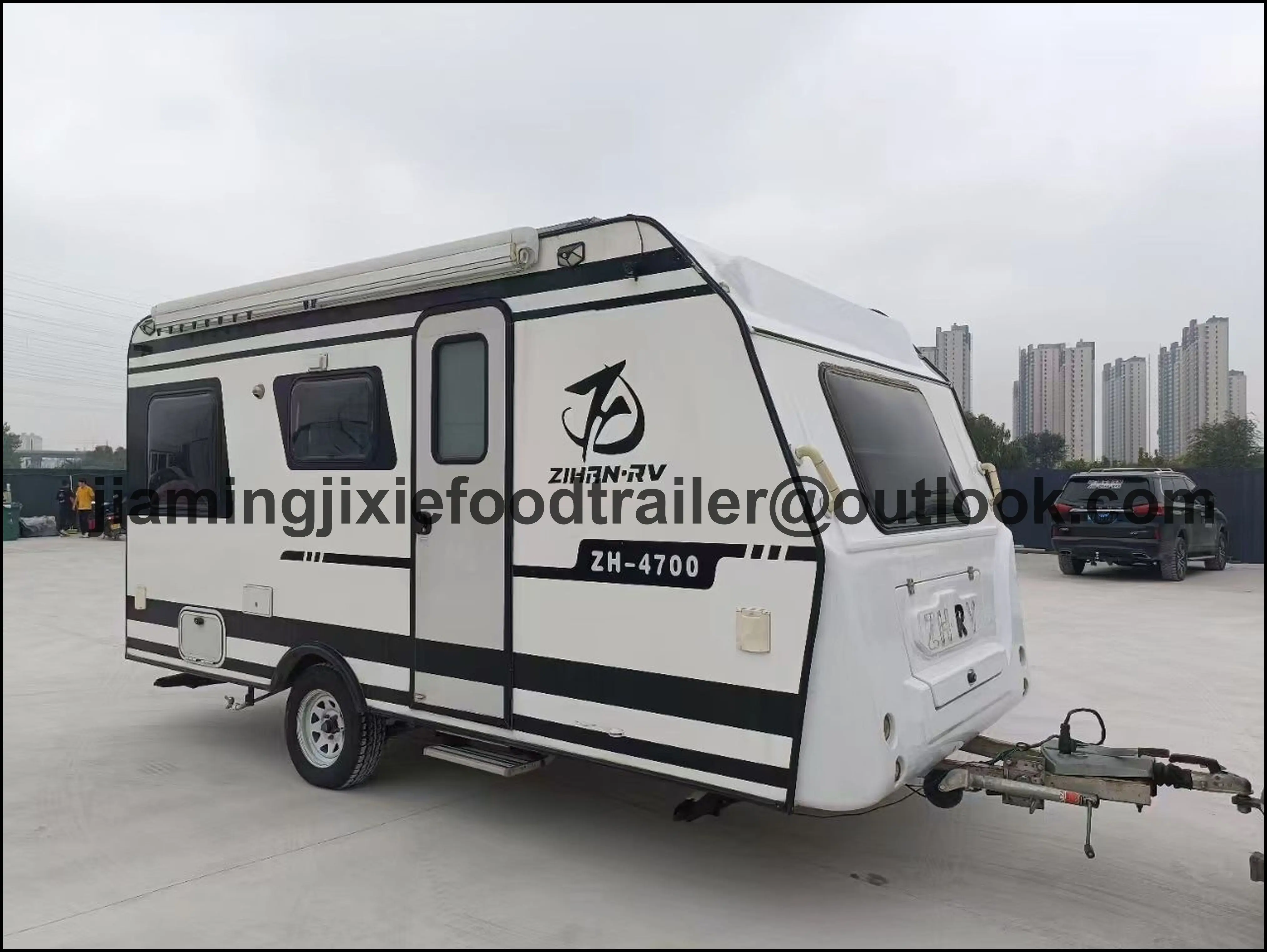 

Luxury Hybrid RV Independent Overland Off Road Mobile Caravan for Camping Adventure Travel Trailers