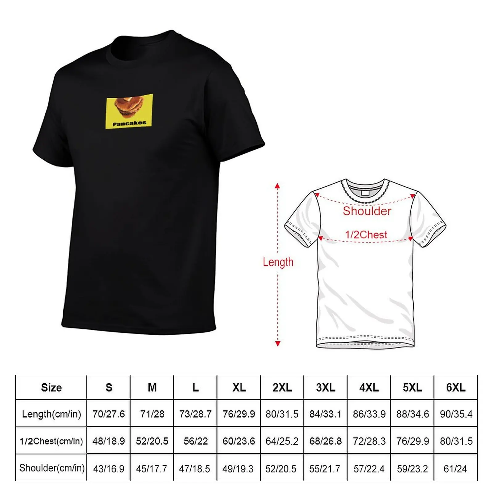 Raising Hope Pancakes T-Shirt Work Daily Short Sleeve Top