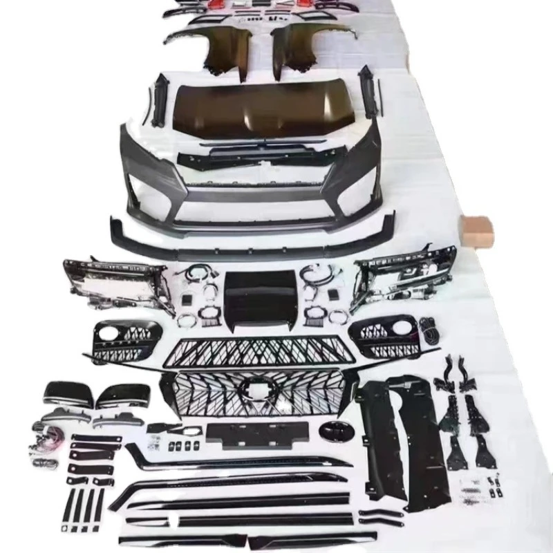 

2010-2017 Old to New 2018-2020 E Version Body Kit Full Body Kit Front Bumper Rear Bumper