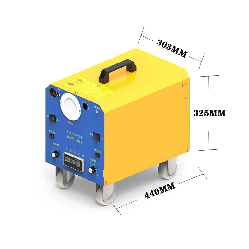 Filettatrice Plug-in ad alta tensione 220V filettatura elettrica automatica filo di trazione elettrico che paga l'artefatto di filettatura