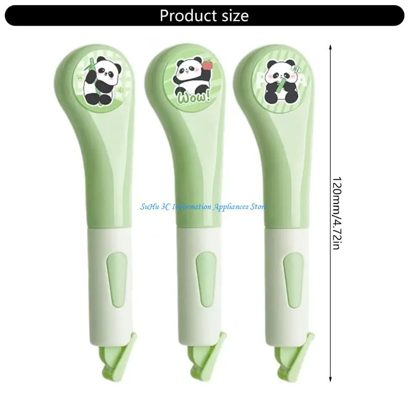 3pcs تصحيح شريط الأسطوانة 6mx5mm لملاحظة أخذ أشرطة تصحيح أبيض قابلة لإعادة التعبئة إجمالي 18 مترًا للمدرسة والمكتب