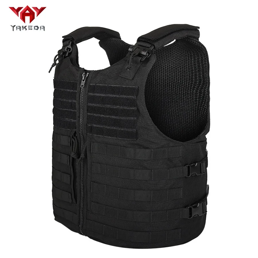 YAKEDA Adjustable Shoulder Strap Quick Release Buckle Hunting Tank Top MOLLE Expansion with Hidden Pocket
